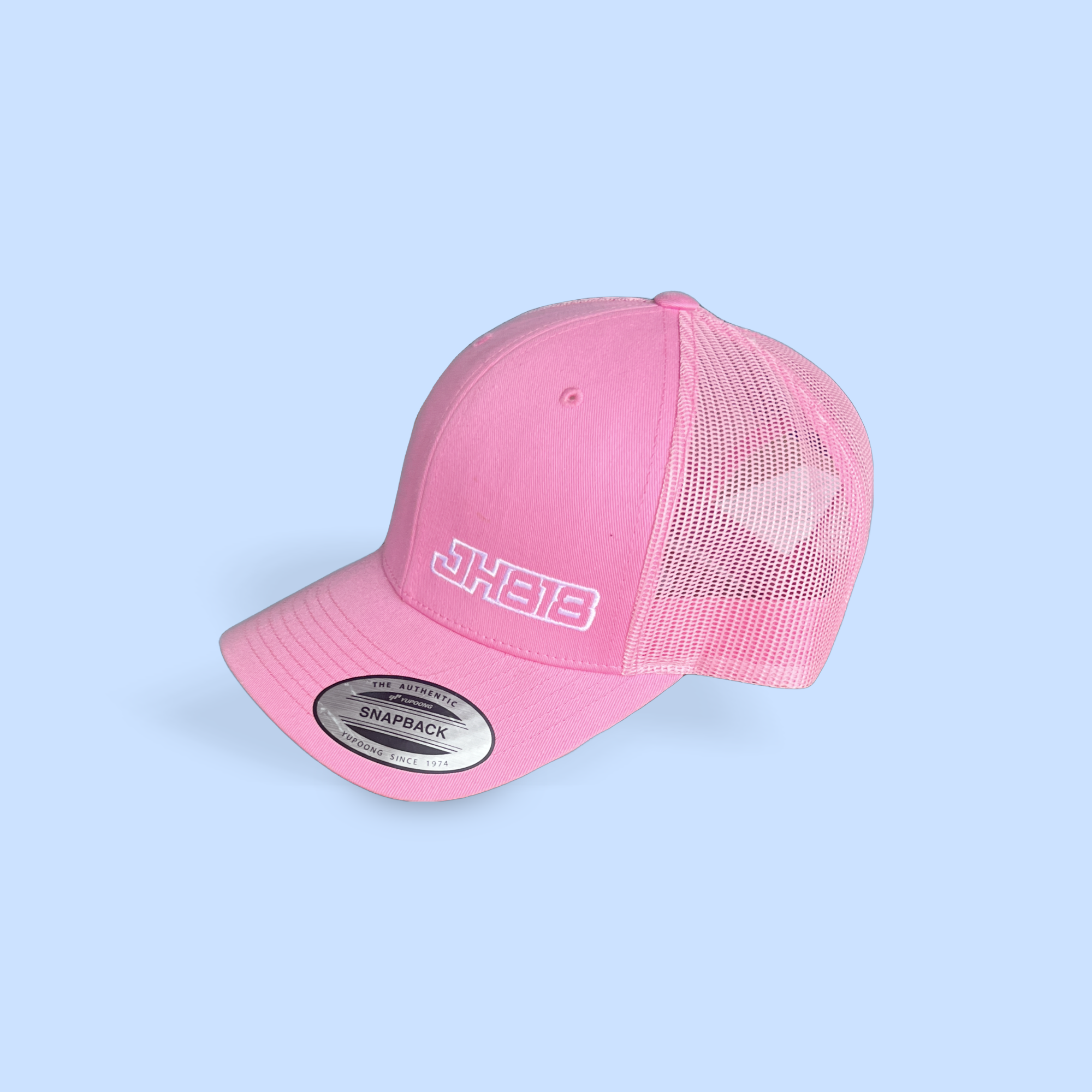 Casquette Retro Trucker Rose