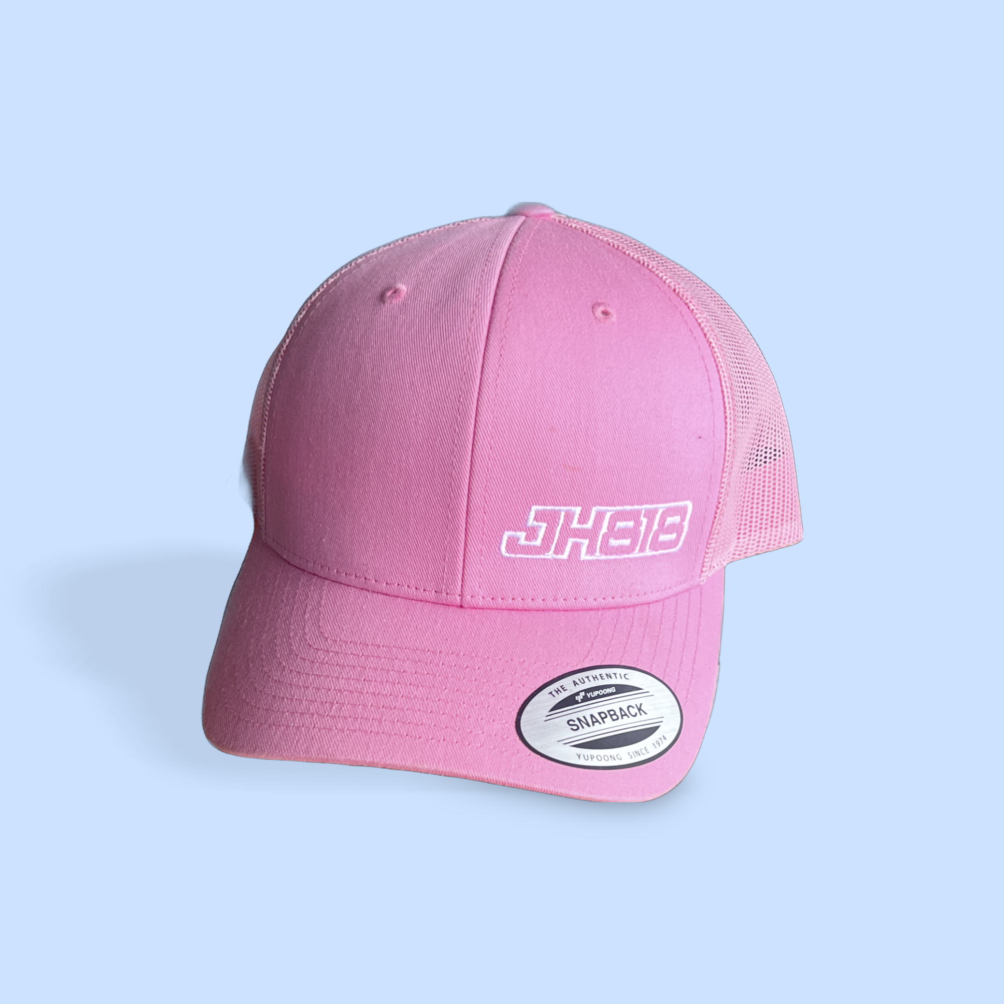 Casquette Retro Trucker Rose